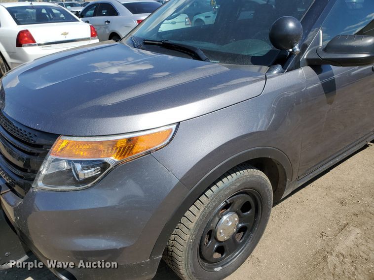 image for item GW9755 2015 Ford Explorer Police Interceptor  SUV