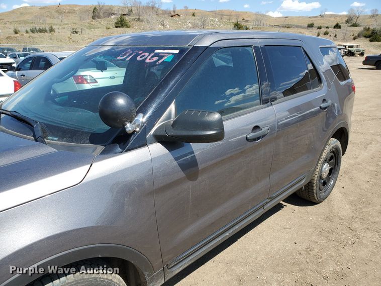 image for item GW9755 2015 Ford Explorer Police Interceptor  SUV