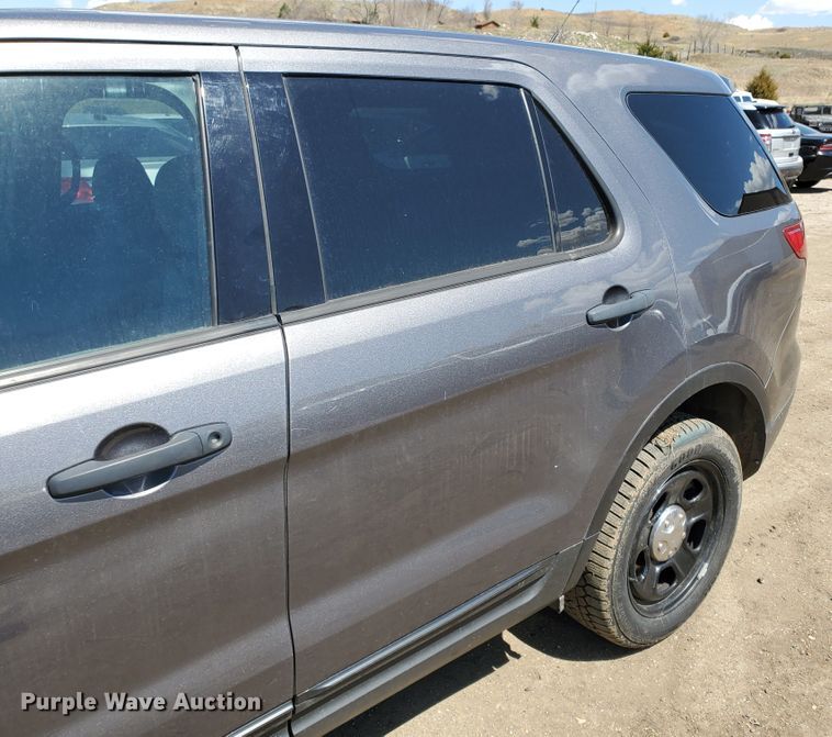 image for item GW9755 2015 Ford Explorer Police Interceptor  SUV