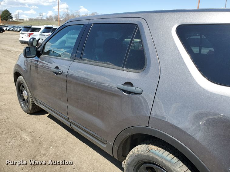 image for item GW9755 2015 Ford Explorer Police Interceptor  SUV