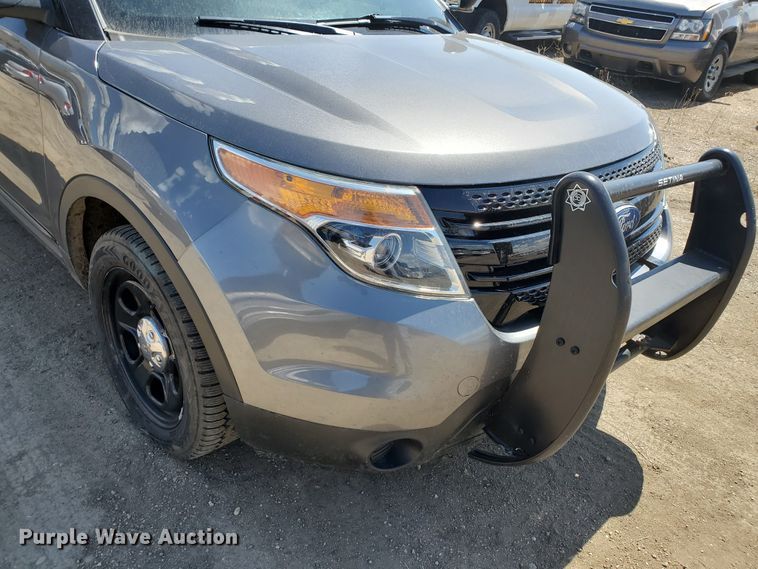 image for item GW9755 2015 Ford Explorer Police Interceptor  SUV