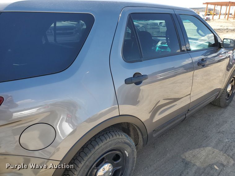 image for item GW9755 2015 Ford Explorer Police Interceptor  SUV