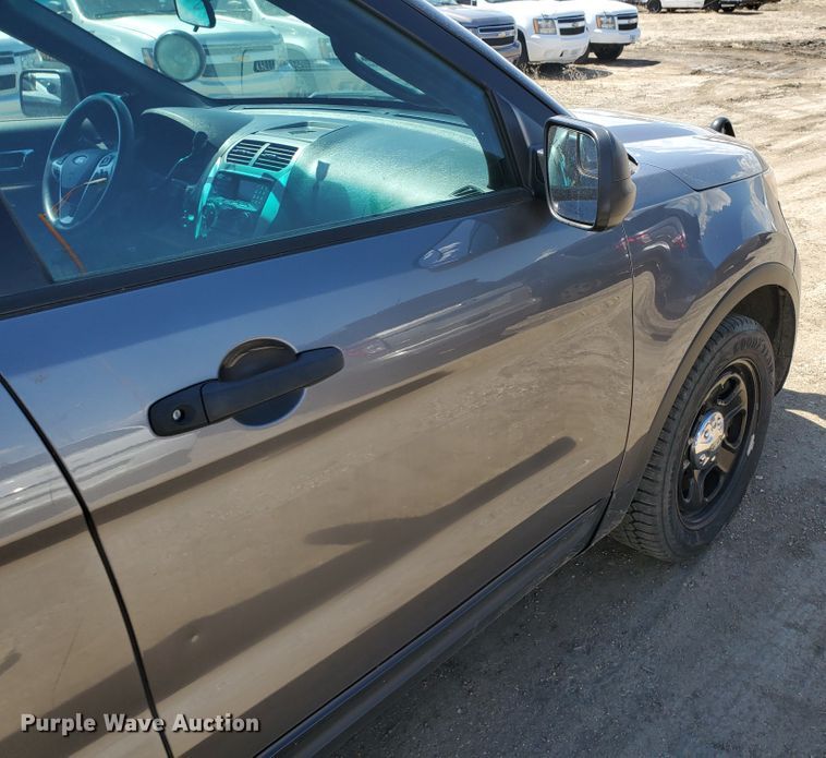 image for item GW9755 2015 Ford Explorer Police Interceptor  SUV