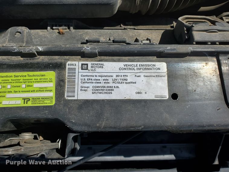 image for item GW9756 2012 Chevrolet Caprice Police