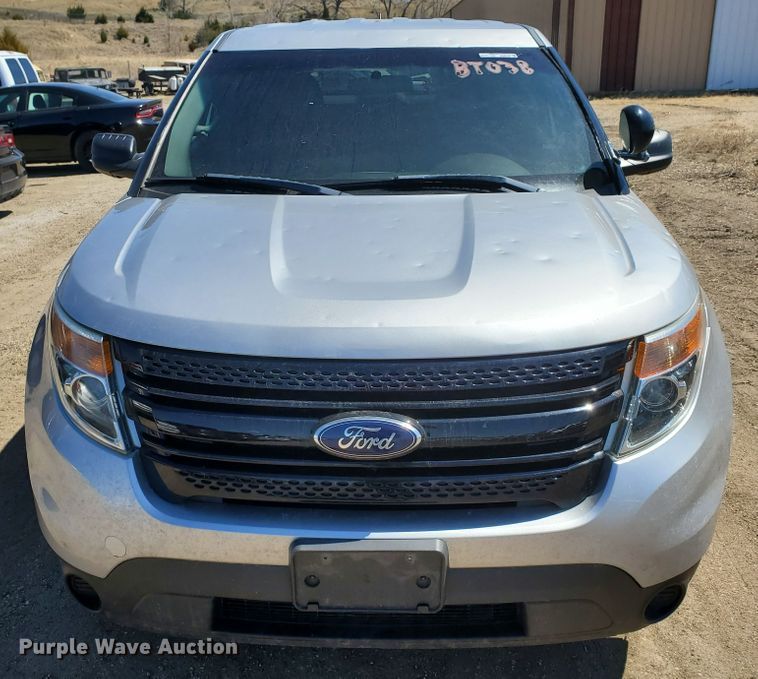 image for item GW9758 2013 Ford Explorer Police Interceptor  SUV