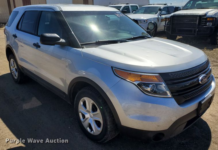 image for item GW9758 2013 Ford Explorer Police Interceptor  SUV