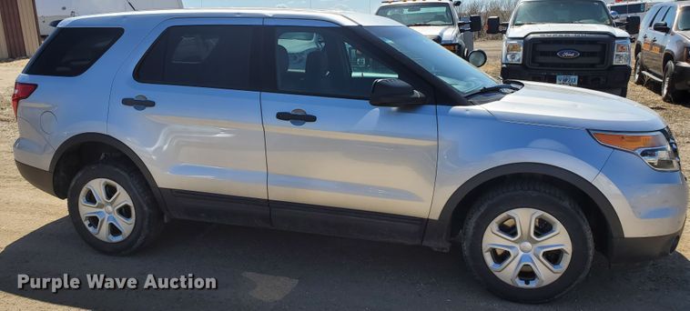 image for item GW9758 2013 Ford Explorer Police Interceptor  SUV