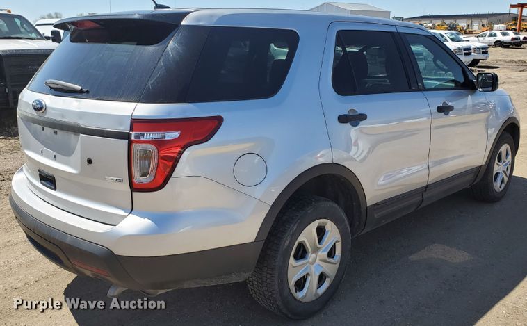 image for item GW9758 2013 Ford Explorer Police Interceptor  SUV