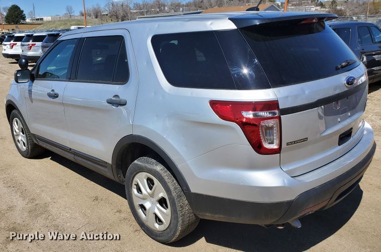 image for item GW9758 2013 Ford Explorer Police Interceptor  SUV