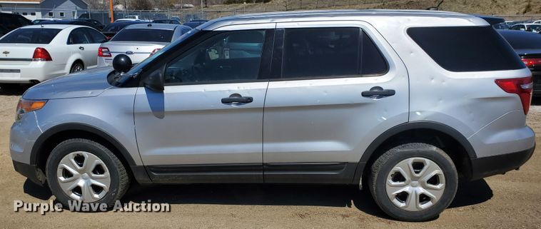 image for item GW9758 2013 Ford Explorer Police Interceptor  SUV