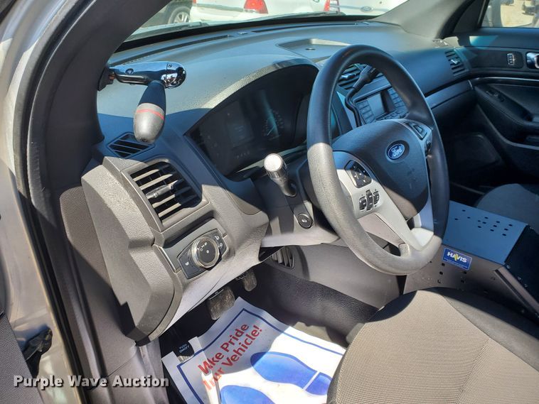 image for item GW9758 2013 Ford Explorer Police Interceptor  SUV