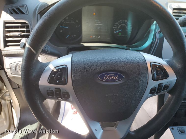 image for item GW9758 2013 Ford Explorer Police Interceptor  SUV