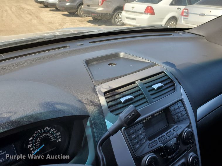 image for item GW9758 2013 Ford Explorer Police Interceptor  SUV