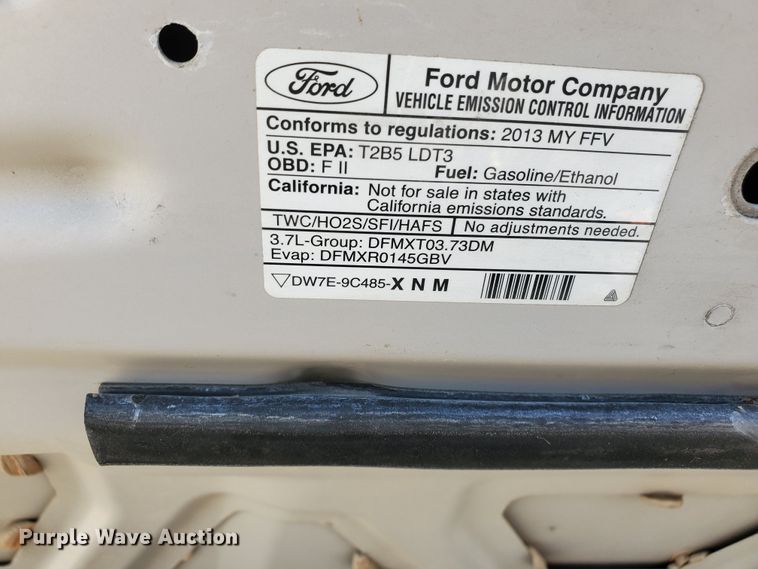 image for item GW9758 2013 Ford Explorer Police Interceptor  SUV