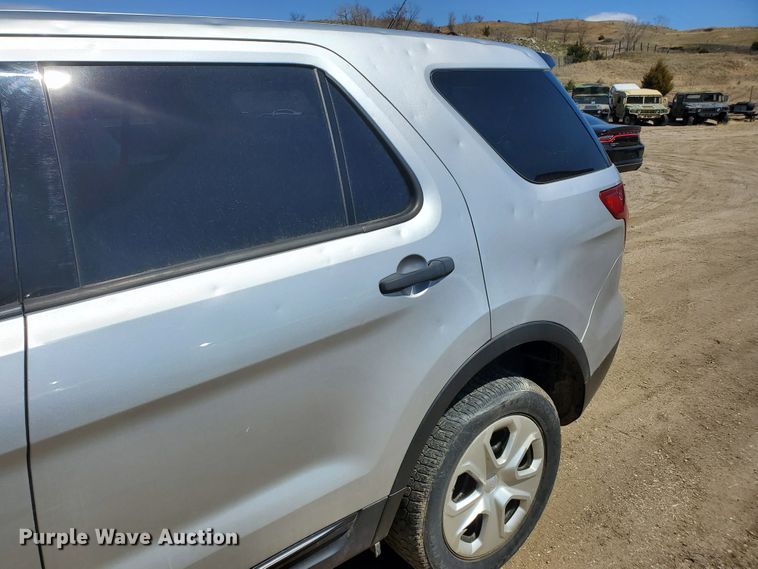 image for item GW9758 2013 Ford Explorer Police Interceptor  SUV