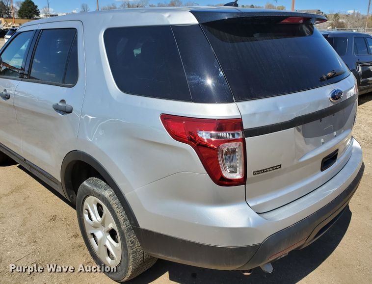 image for item GW9758 2013 Ford Explorer Police Interceptor  SUV