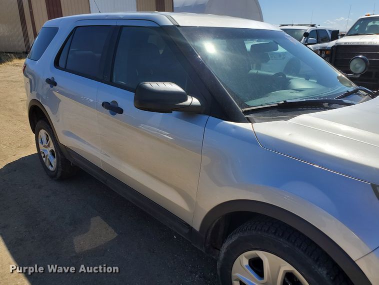 image for item GW9758 2013 Ford Explorer Police Interceptor  SUV