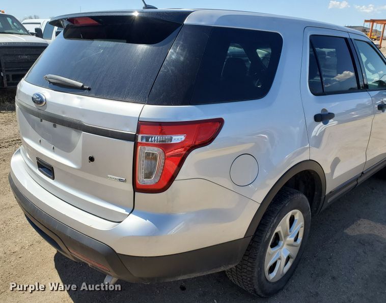 image for item GW9758 2013 Ford Explorer Police Interceptor  SUV