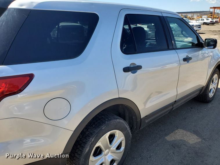 image for item GW9758 2013 Ford Explorer Police Interceptor  SUV