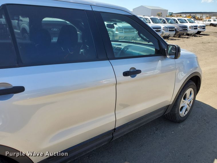 image for item GW9758 2013 Ford Explorer Police Interceptor  SUV