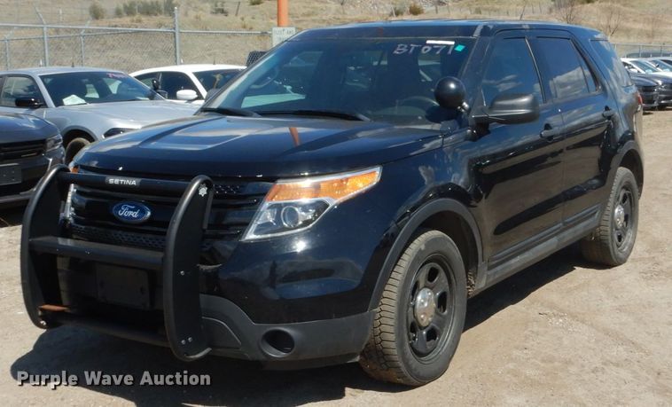 image for item GW9767 2015 Ford Explorer Police Interceptor  SUV