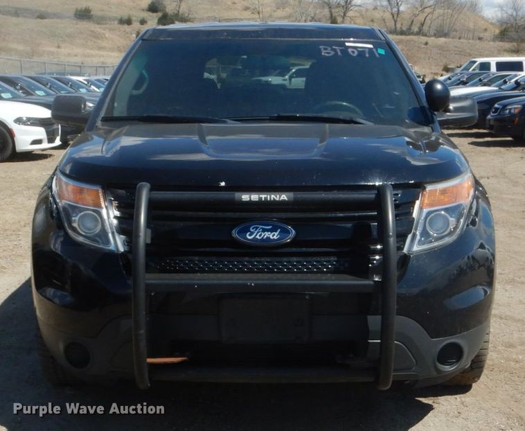 image for item GW9767 2015 Ford Explorer Police Interceptor  SUV