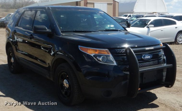 image for item GW9767 2015 Ford Explorer Police Interceptor  SUV