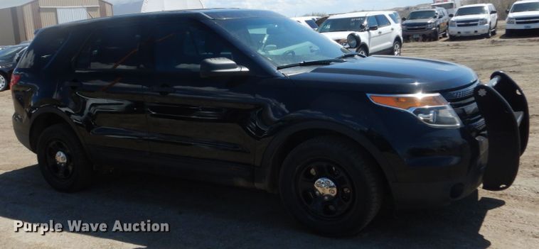 image for item GW9767 2015 Ford Explorer Police Interceptor  SUV