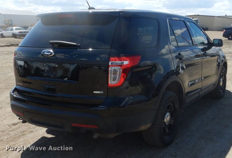 image for item GW9767 2015 Ford Explorer Police Interceptor  SUV