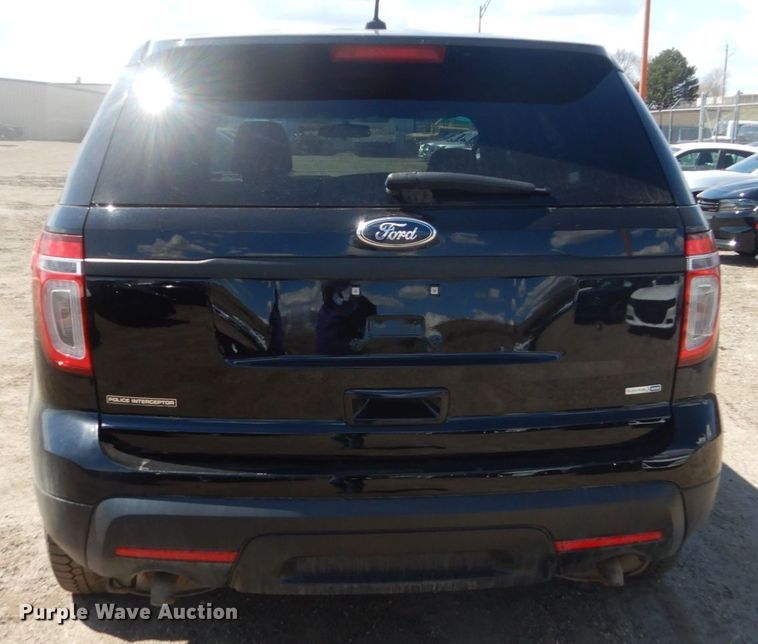 image for item GW9767 2015 Ford Explorer Police Interceptor  SUV