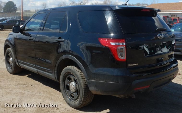 image for item GW9767 2015 Ford Explorer Police Interceptor  SUV