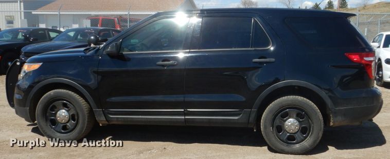 image for item GW9767 2015 Ford Explorer Police Interceptor  SUV