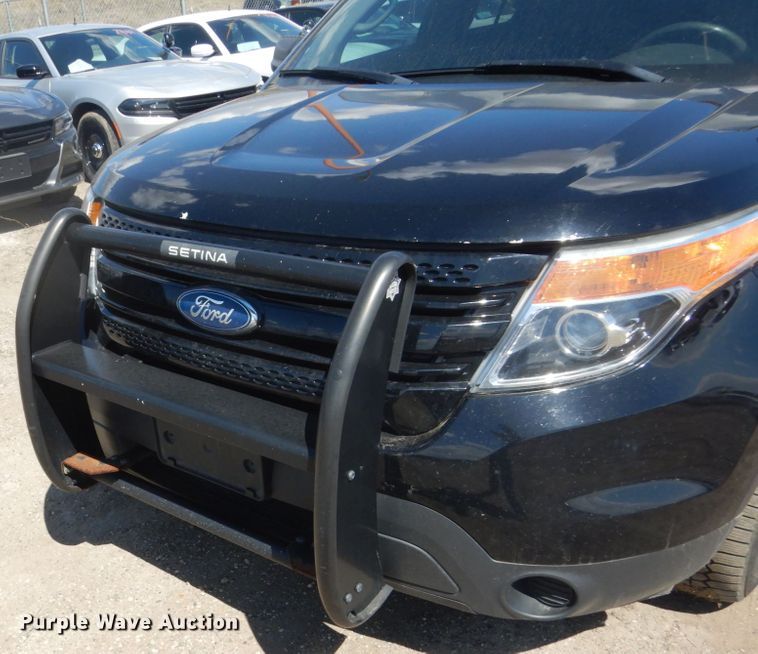 image for item GW9767 2015 Ford Explorer Police Interceptor  SUV
