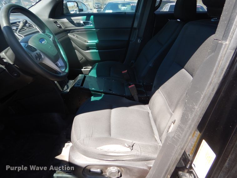 image for item GW9767 2015 Ford Explorer Police Interceptor  SUV