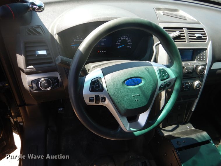 image for item GW9767 2015 Ford Explorer Police Interceptor  SUV