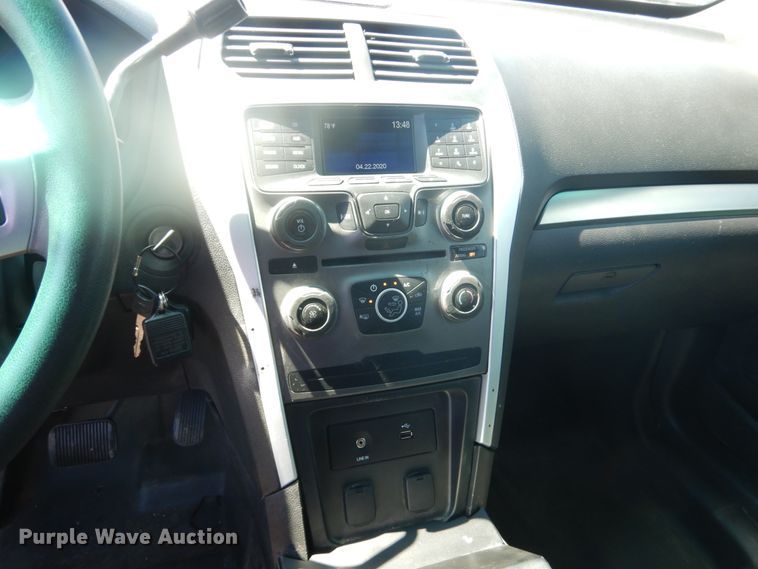 image for item GW9767 2015 Ford Explorer Police Interceptor  SUV