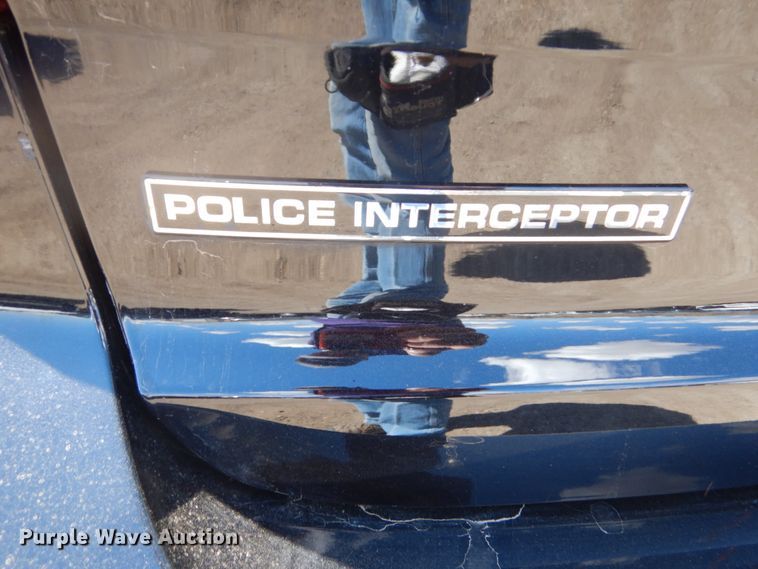 image for item GW9767 2015 Ford Explorer Police Interceptor  SUV