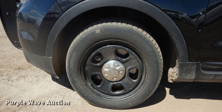 image for item GW9767 2015 Ford Explorer Police Interceptor  SUV