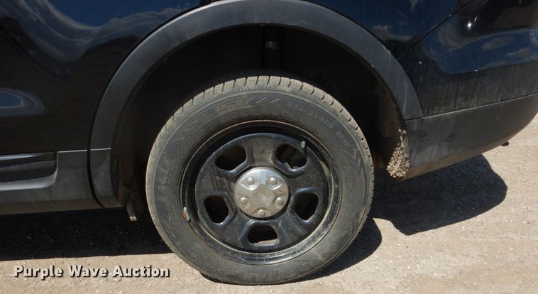 image for item GW9767 2015 Ford Explorer Police Interceptor  SUV