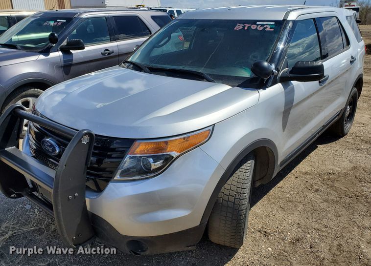 image for item GW9769 2014 Ford Explorer Police Interceptor  SUV