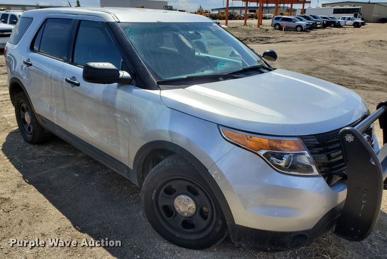 image for item GW9769 2014 Ford Explorer Police Interceptor  SUV