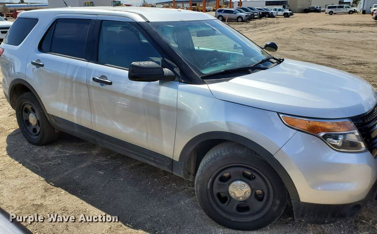 image for item GW9769 2014 Ford Explorer Police Interceptor  SUV