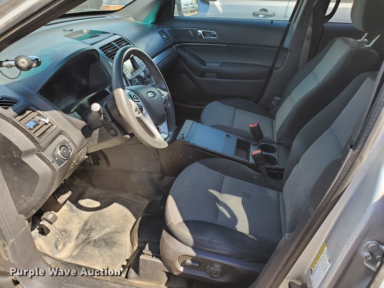 image for item GW9769 2014 Ford Explorer Police Interceptor  SUV