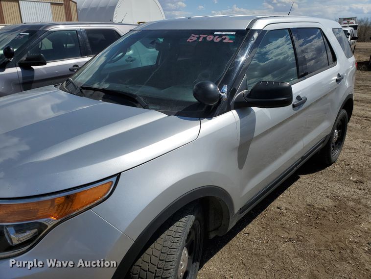 image for item GW9769 2014 Ford Explorer Police Interceptor  SUV