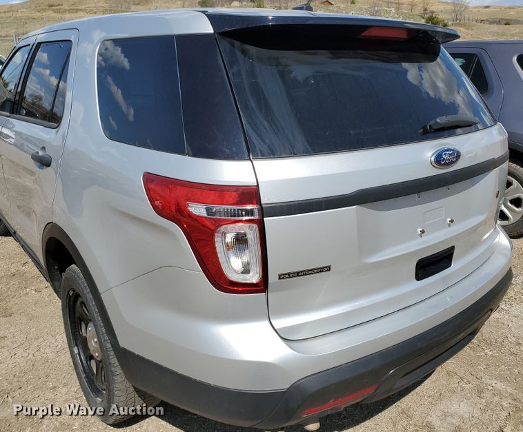 image for item GW9769 2014 Ford Explorer Police Interceptor  SUV