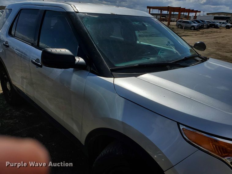 image for item GW9769 2014 Ford Explorer Police Interceptor  SUV