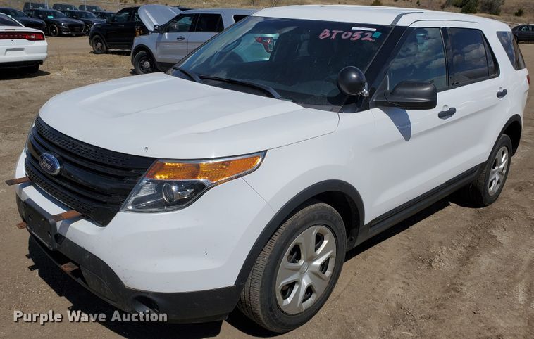 image for item GW9770 2013 Ford Explorer Police Interceptor  SUV