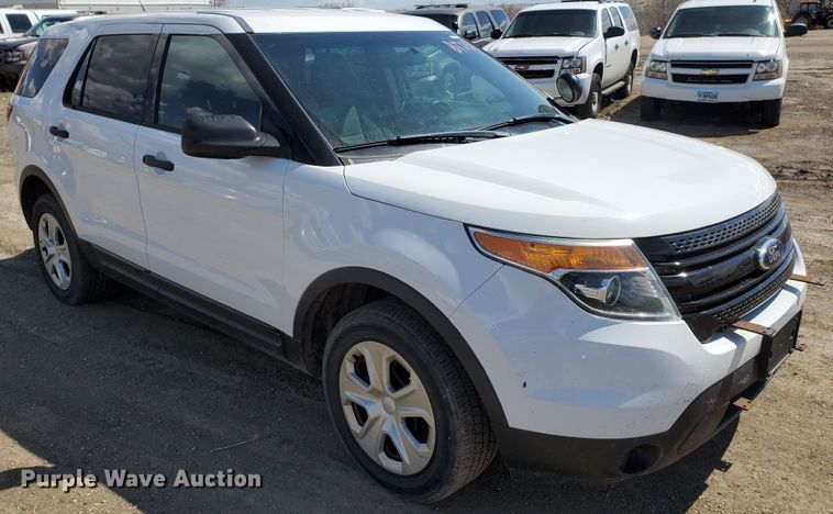 image for item GW9770 2013 Ford Explorer Police Interceptor  SUV