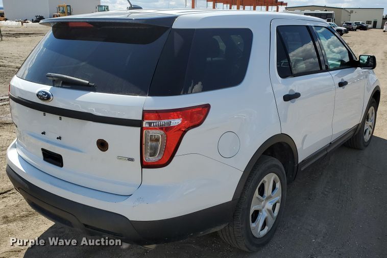 image for item GW9770 2013 Ford Explorer Police Interceptor  SUV