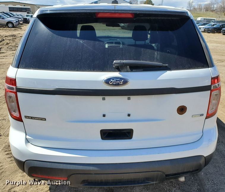 image for item GW9770 2013 Ford Explorer Police Interceptor  SUV